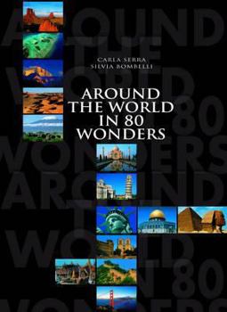 Hardcover Around the World in 80 Wonders Book