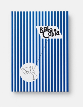 Bella Copia Blue Midsized Blank Notebook