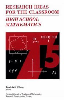 Paperback High School Mathematics (Research Ideas for the Classroom) Book