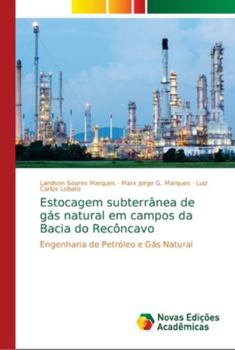 Paperback Estocagem subterrânea de gás natural em campos da Bacia do Recôncavo [Portuguese] Book