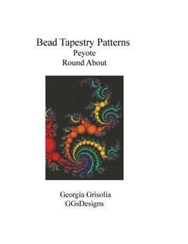 Paperback Bead Tapestry Patterns Peyote Round About [Large Print] Book