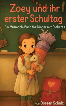 Paperback Zoey und ihr erster Schultag: Ein Mutmach Bilderbuch für Kinder mit Diabetes [German] Book