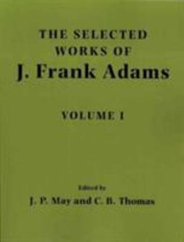 Paperback The Selected Works of J. Frank Adams 2 Volume Set Book