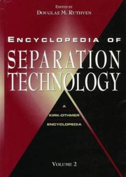 Hardcover Encyclopedia of Separation Technology Book