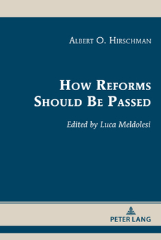 Hardcover How Reforms Should Be Passed Book