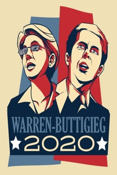 Paperback Warren Buttigieg: 2020 Election College Ruled 6x9 Notebook 120 Pages Book