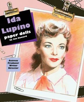 Paperback Ida Lupino Paper Dolls Book