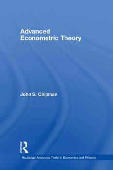 Hardcover Advanced Econometric Theory Book