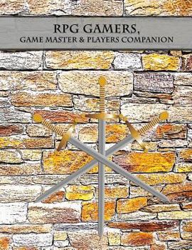 Paperback RPG Gamers, Game Master & Players Companion: DM Gaming Papers Map Making and More Book