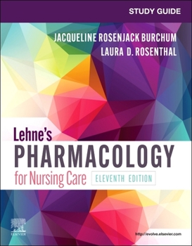 Paperback Study Guide for Lehne's Pharmacology for Nursing Care Book