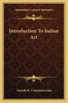 Paperback Introduction To Indian Art Book