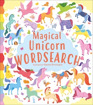 Paperback Magical Unicorn Wordsearch Book