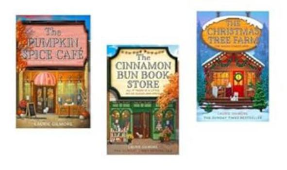 Paperback Dream Harbor: Set of 3 Books Collection (The Pumpkin Spice Café, The Cinnamon Bun Book Store & The Christmas Tree Farm) By Laurie Gilmore Book