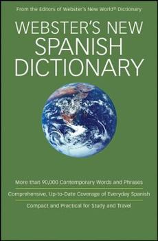 Paperback Webster's New Spanish Dictiionary Book