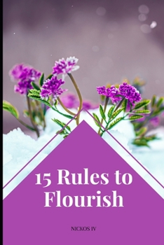 Paperback 15 Rules to Flourish Book