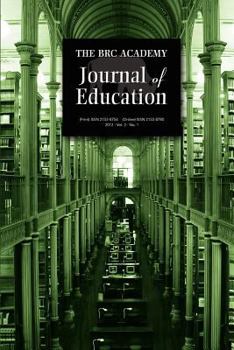 Paperback The Brc Academy Journal of Education Book