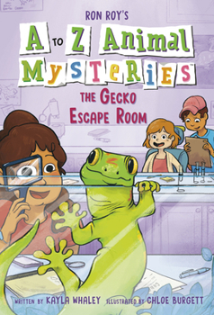 Paperback A to Z Animal Mysteries #7: The Gecko Escape Room Book