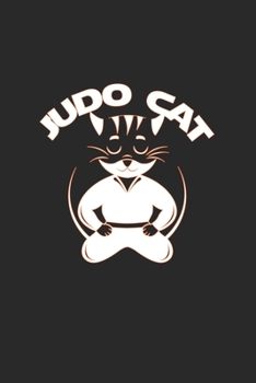 Judo cat: 6x9 Judo | blank with numbers paper | notebook | notes