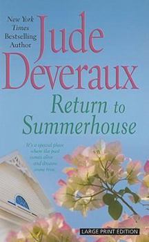Hardcover Return to Summerhouse [Large Print] Book