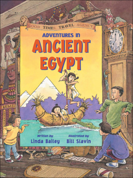 Paperback Adventures in Ancient Egypt Book