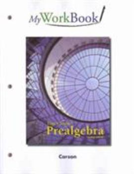 Paperback Myworkbook for Prealgebra Book