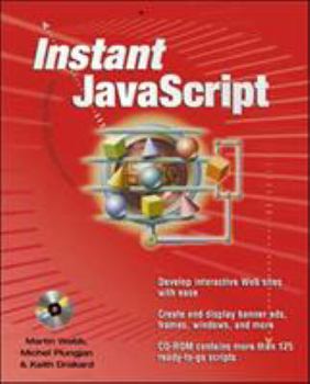 Paperback Instant Javascripts Book