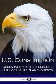 Paperback US Constitution: Declaration of Independence, Bill of Rights, & Amendments [Large Print] Book
