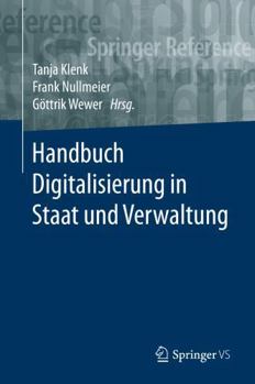 Hardcover Handbuch Digitalisierung in Staat Und Verwaltung [German] Book