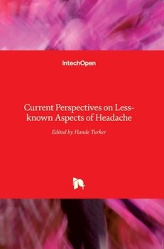 Hardcover Current Perspectives on Less-known Aspects of Headache Book