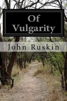 Paperback Of Vulgarity Book
