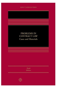 Paperback Problems in Contract Law Book