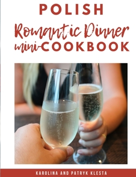 Paperback Polish Romantic Dinner mini-Cookbook Book