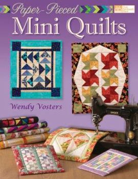 Paperback Paper-Pieced Mini Quilts Book