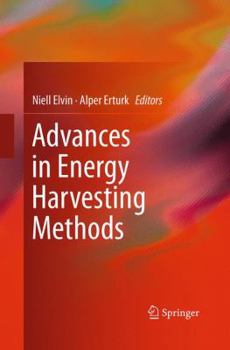 Paperback Advances in Energy Harvesting Methods Book
