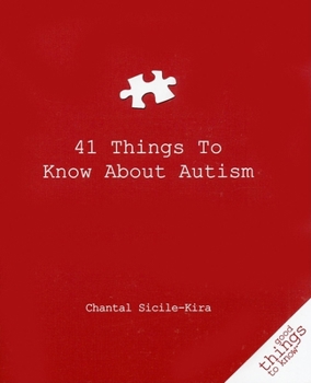 Paperback 41 Things to Know about Autism Book