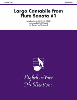 Paperback Largo Cantabile (from Flute Sonata #1): Part(s) Book