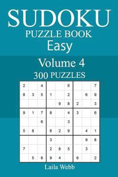 Paperback 300 Easy Sudoku Puzzle Book