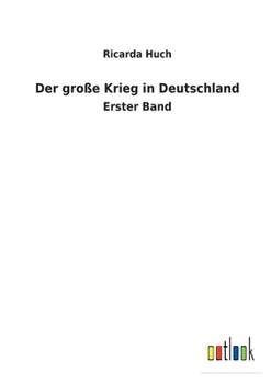 Paperback Der große Krieg in Deutschland: Erster Band [German] Book