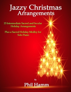 Paperback Jazzy Christmas Arrangements Book