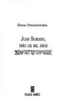 Paperback Juan Soriano, Nino de Mil Anos Book