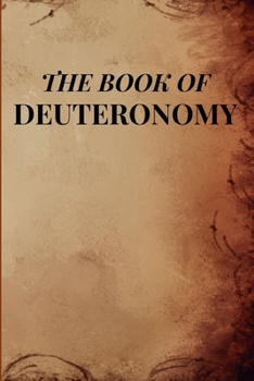 Paperback The Book Of Deuteronomy Book