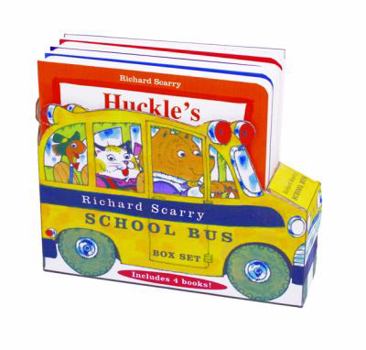 Board book Richard Scarry School Bus Box Set Book