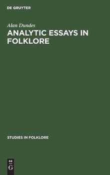 Hardcover Analytic Essays in Folklore Book