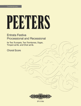Paperback Entrata Festiva (Processional and Recessional): Choral Octavo Book
