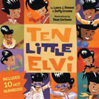 Hardcover Ten Little Elvi Book