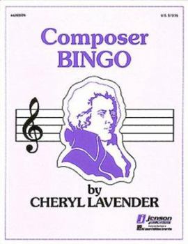 Paperback Composer Bingo Book