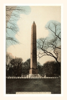 Paperback Vintage Journal Cleopatra's Needle, Central Park, New York City Book