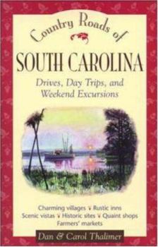 Paperback Country Roads of South Carolina Book