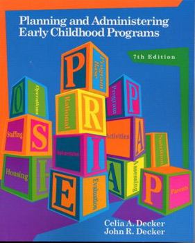 Paperback Planning and Administering Early Childhood Programs Book