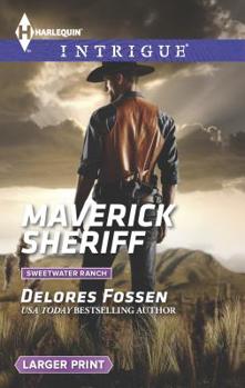 Mass Market Paperback Maverick Sheriff [Large Print] Book